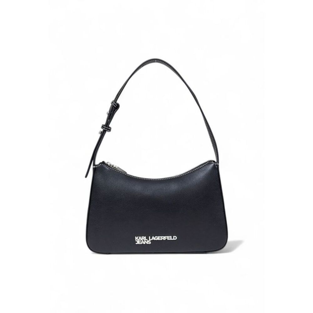 Karl Lagerfeld Black Artificial Leather Women's Handbag